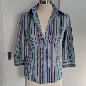 Express striped button-down